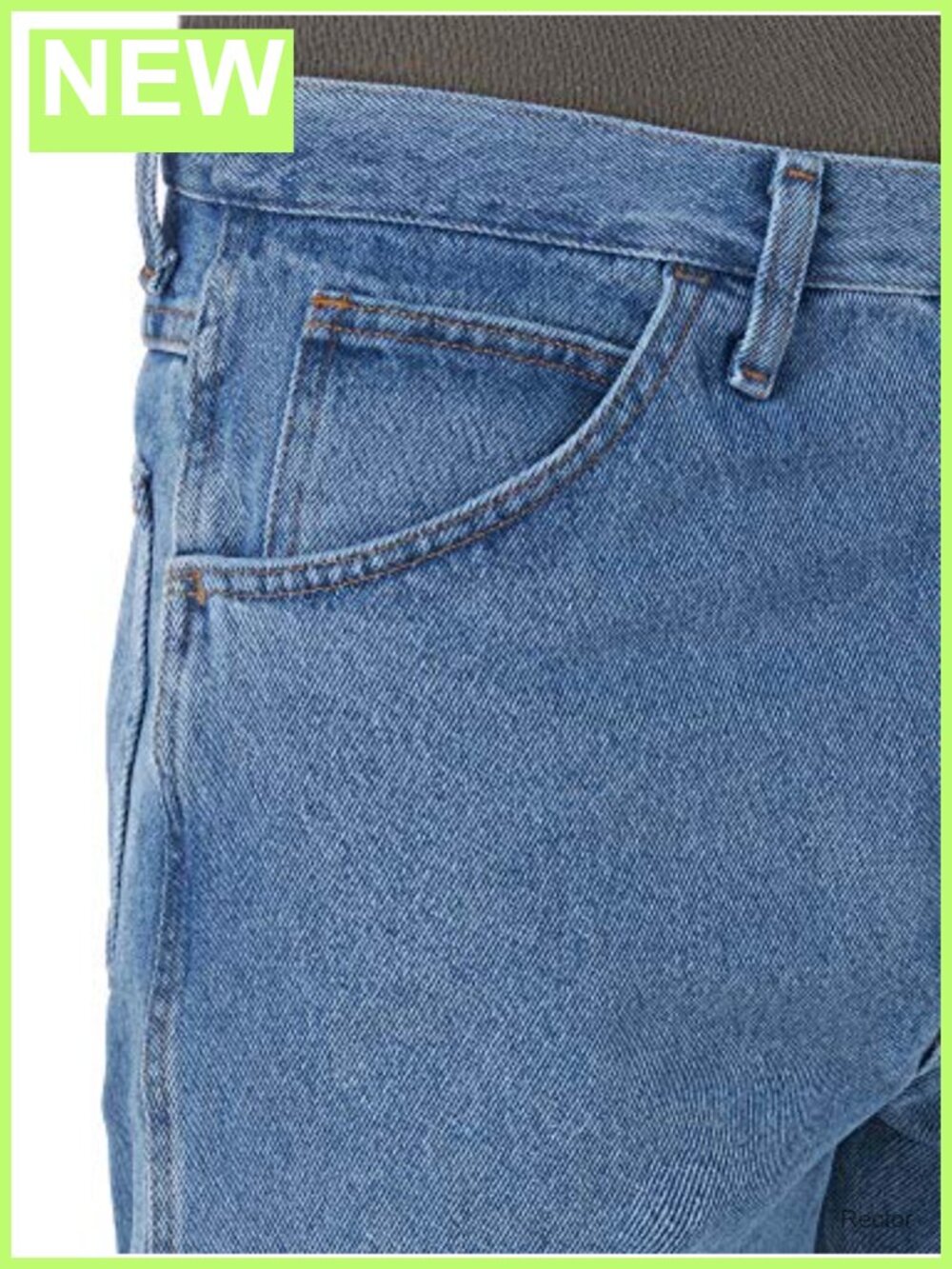Rustler Classic Regular Fit Mid Rise Straight Leg Jeans - Picture 3 of 5
